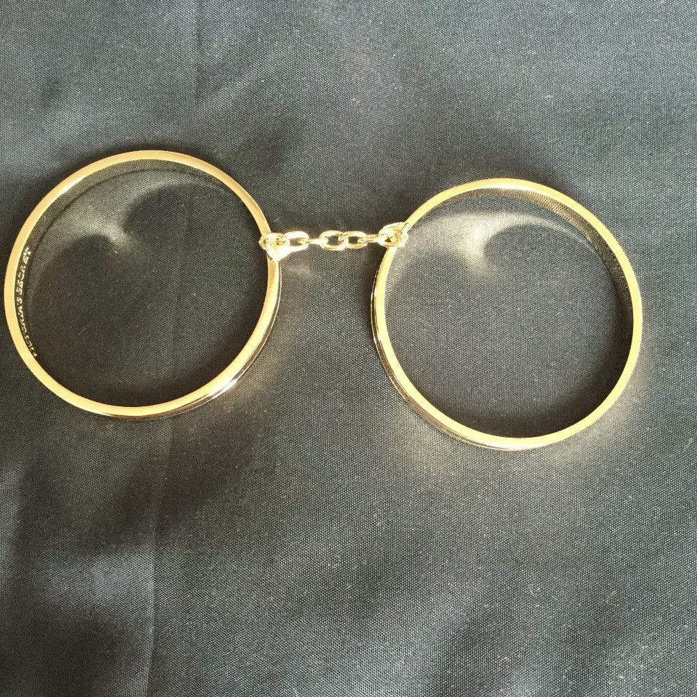 Victoria Secret plated bangle handcuff bracelet